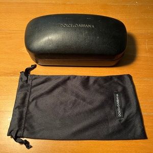 Dolce &Gabbana Eyeglass Case and Satchel